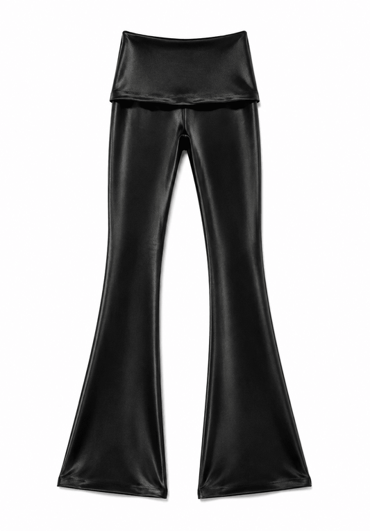 BLACK SAKURA FOLD LEGGING - SWEET TALK