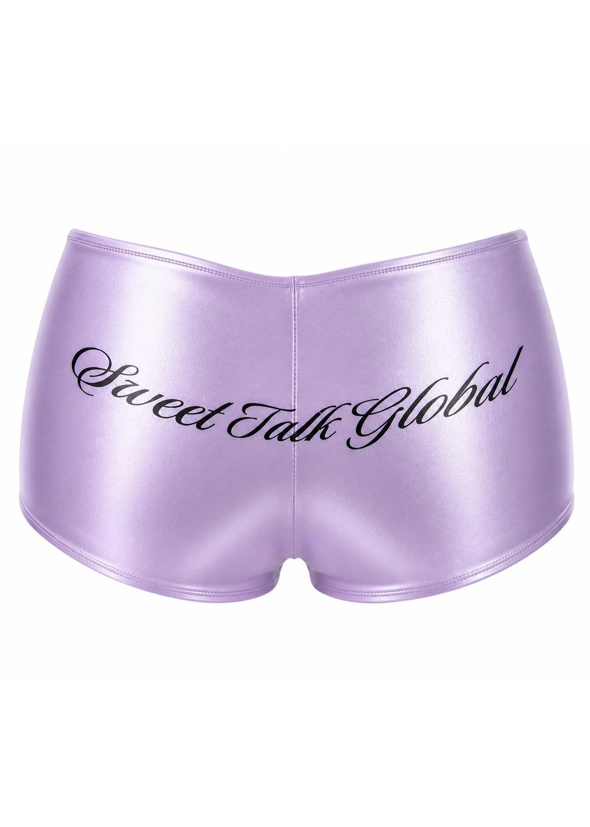SAKURA LILAC CURSIVE MICRO SHORT - SWEET TALK