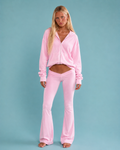 PINK DOUBLE HOODIE
