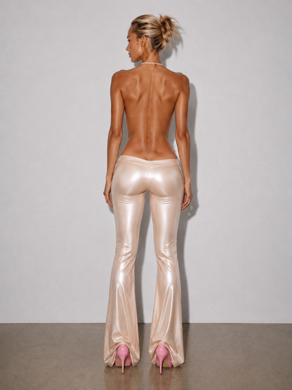 SAKURA LOW WAIST CHAMPAGNE  LEGGING