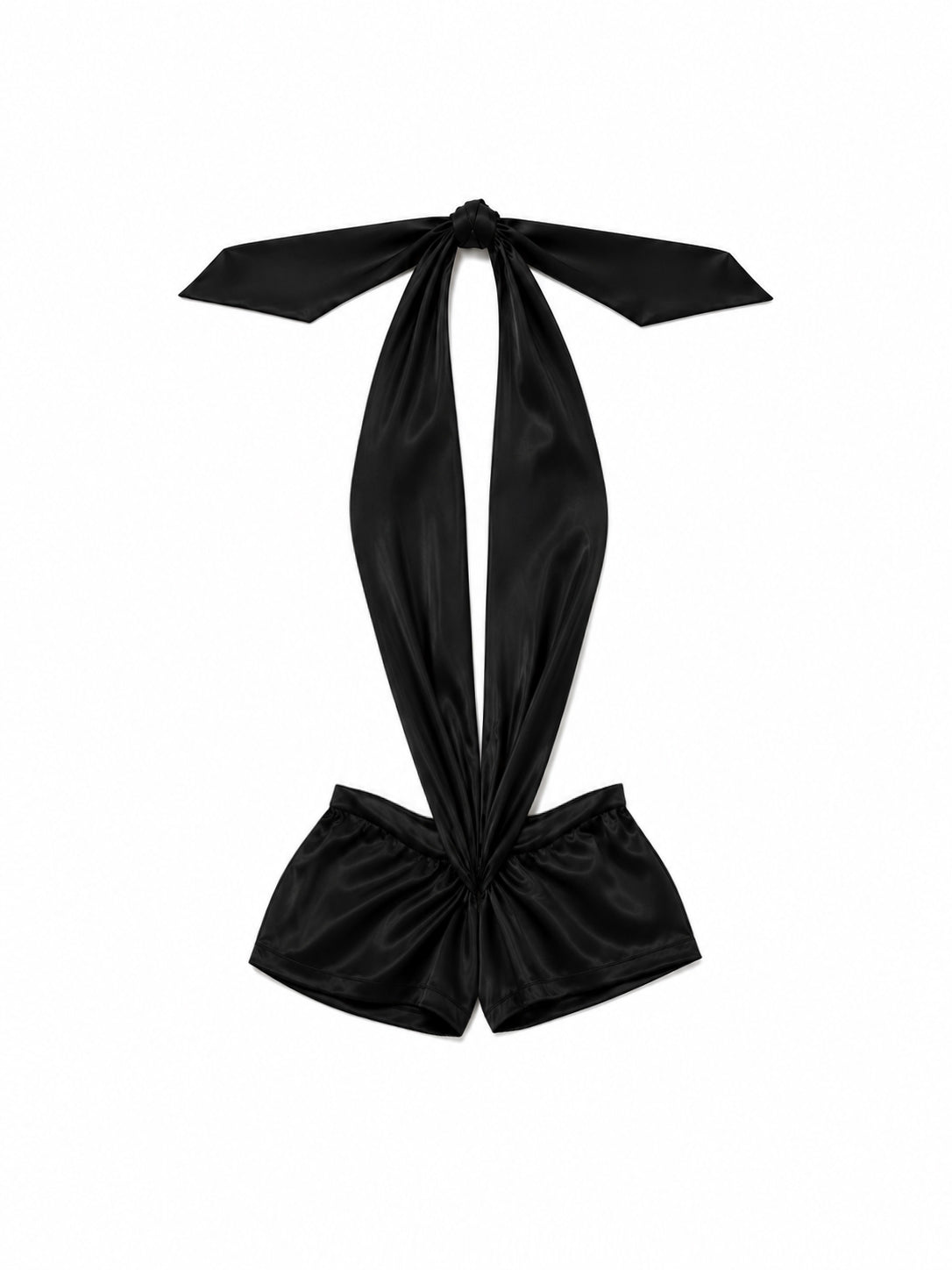 BLACK V JUMPSHORT