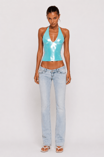 AQUABLUE HALTER TOP - SWEET TALK