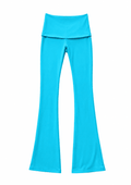 AQUAMARINE FOLD LEGGING