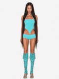 AQUAMARINE JUNGLE TOP