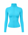 AQUAMARINE ZIP JACKET