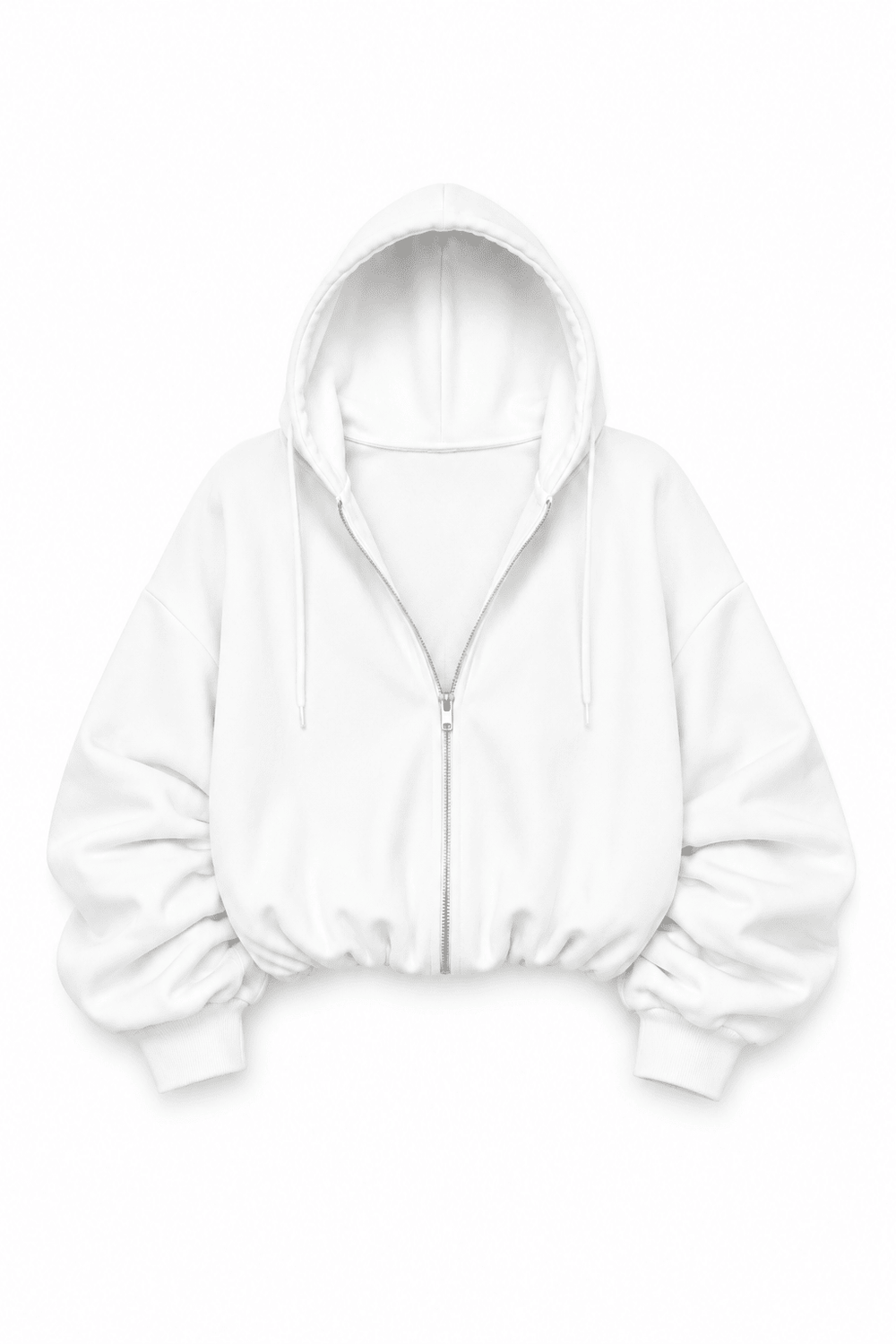 DOUBLE BLANK HOODIE