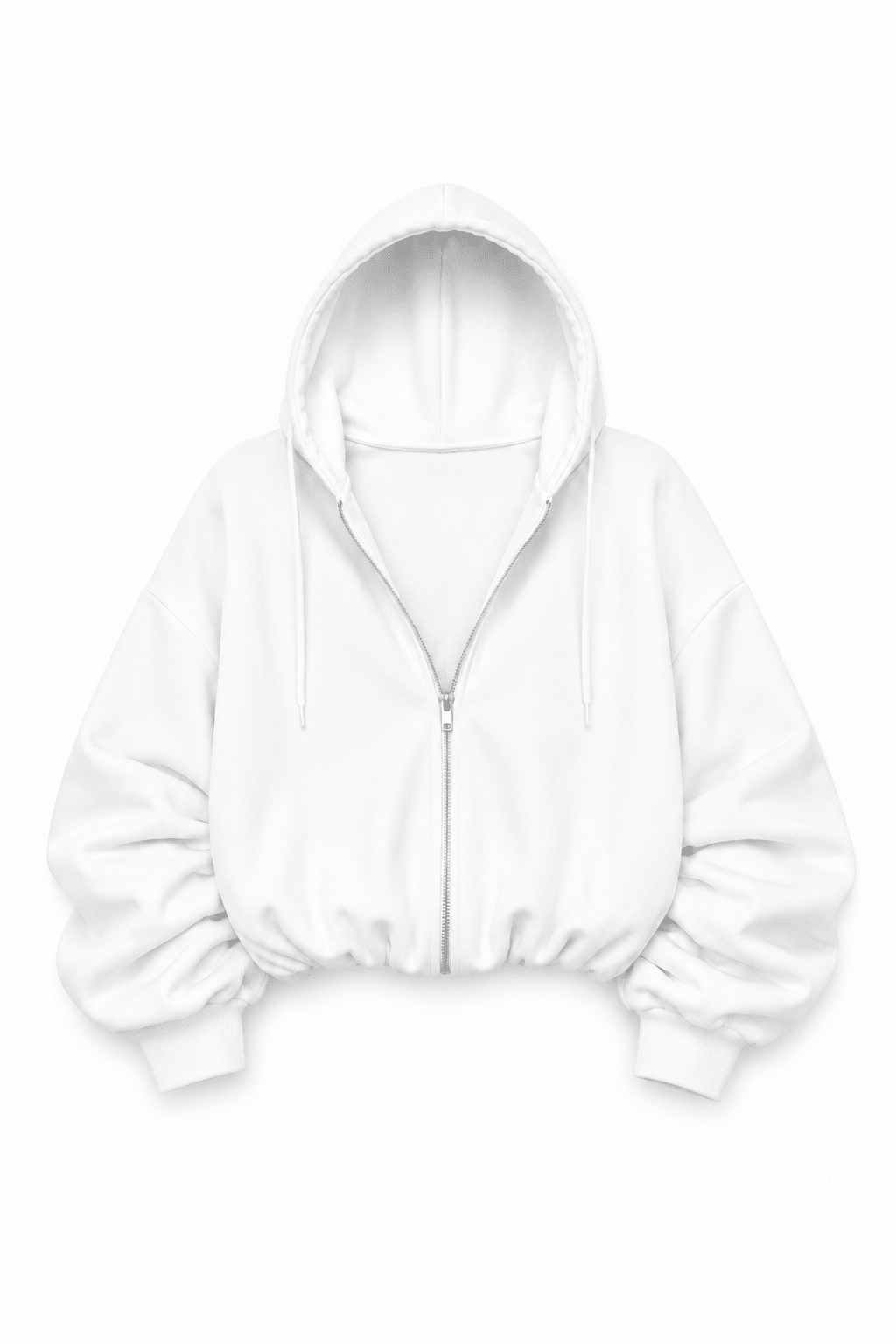 DOUBLE BLANK HOODIE