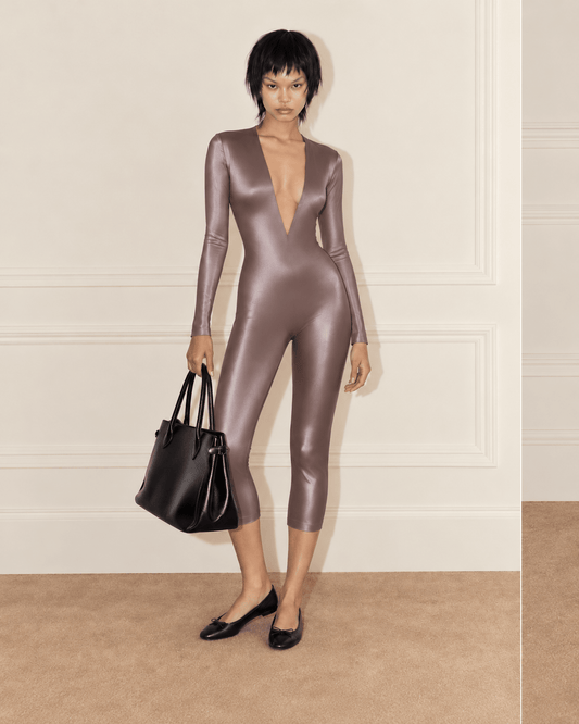 MUAVE SAKURA LONG SLEEVE JUMPSUIT - SWEET TALK