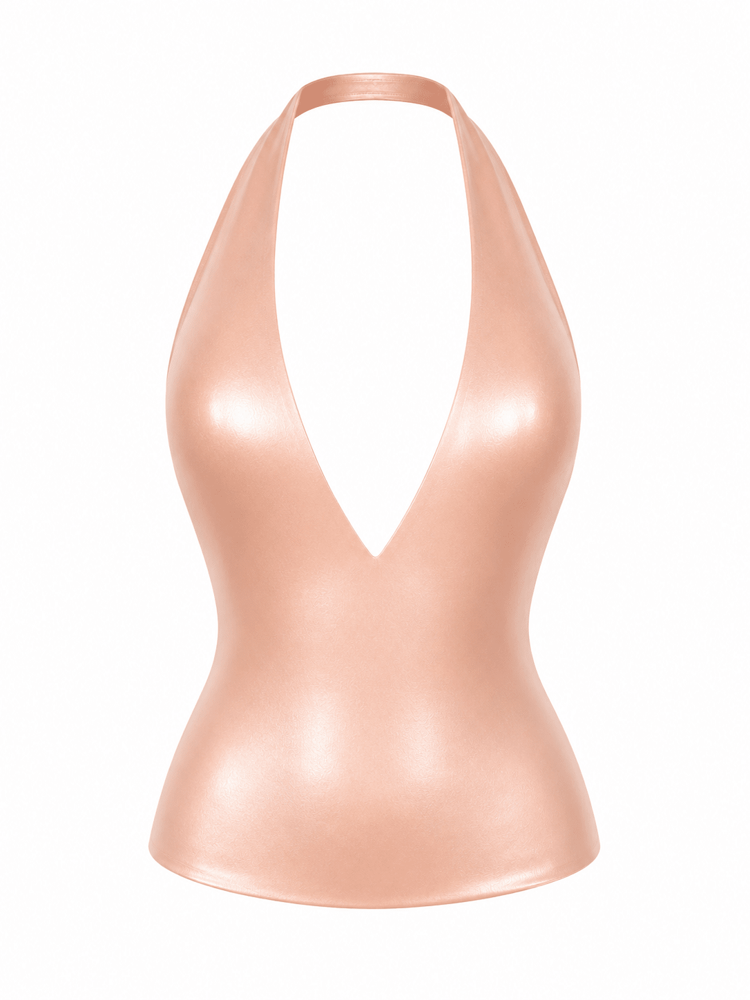 SAKURA CHAMPAGNE HALTER TOP - SWEET TALK
