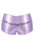 SAKURA LILAC CURSIVE MICRO SHORT