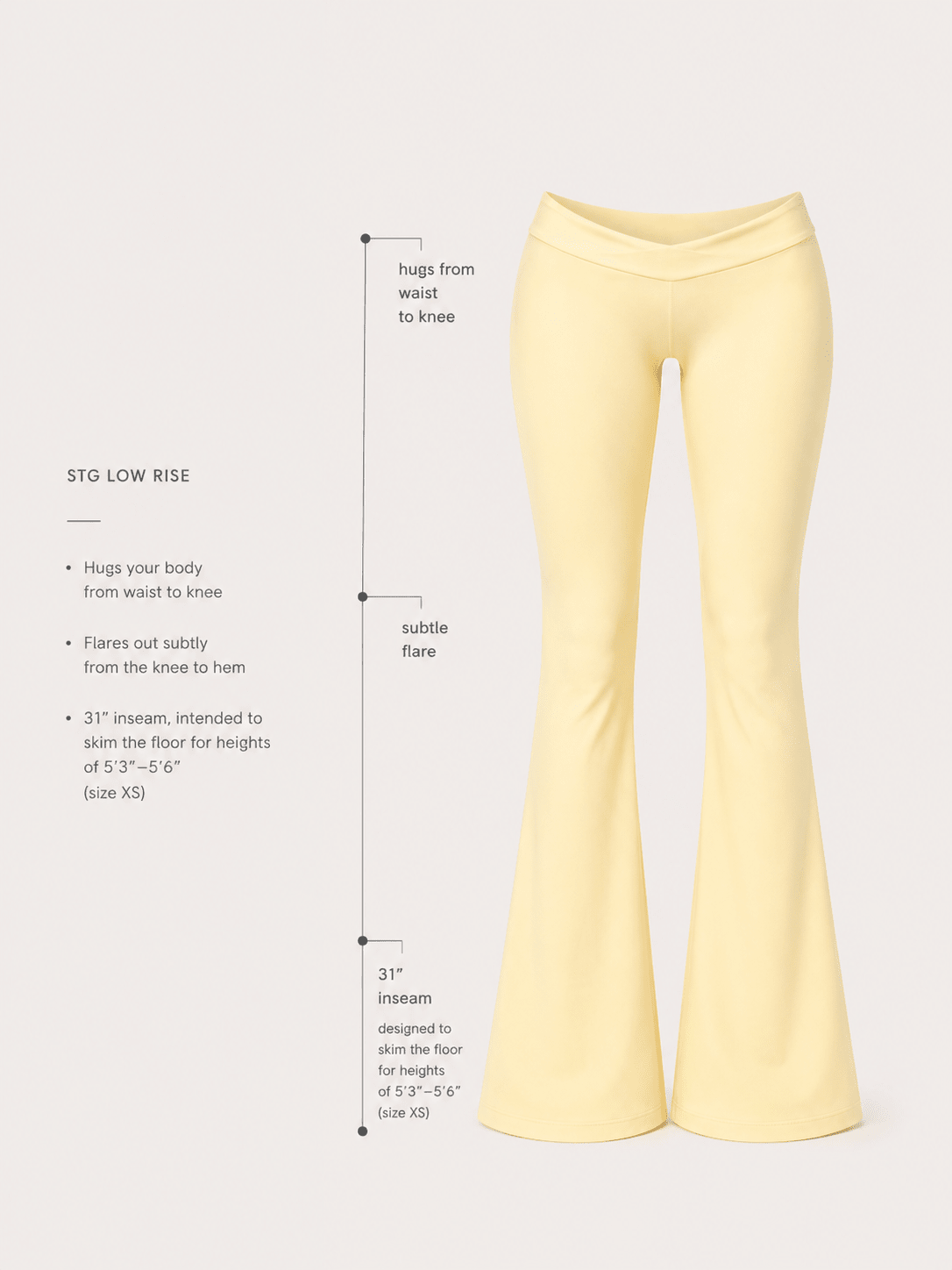 ULTRA LOW WAIST AQUAMARINE LEGGING - SWEET TALK