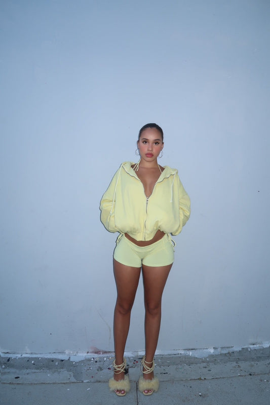 YELLOW MICRO SHORT - SWEET TALK