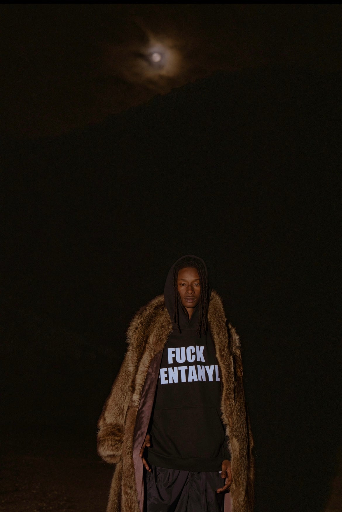 F FENTANYL BLACK HOODIE - SWEET TALK