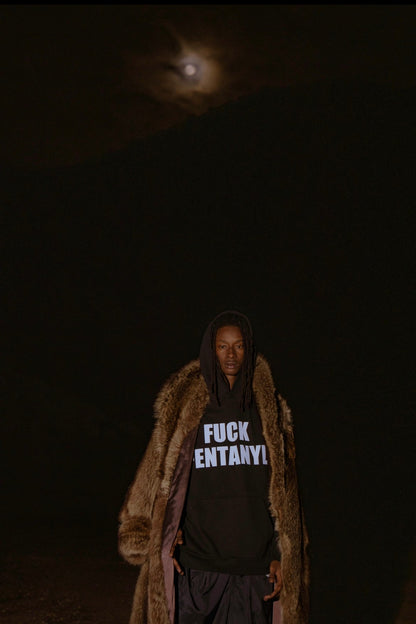 F FENTANYL BLACK HOODIE - SWEET TALK