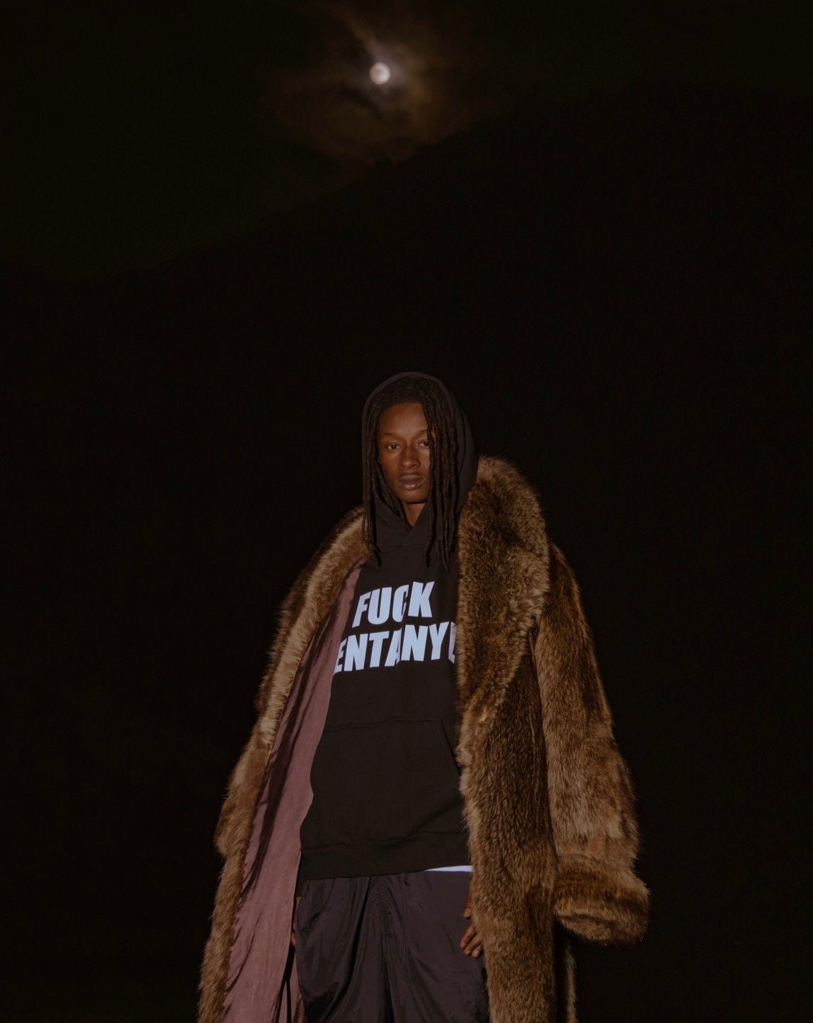 F FENTANYL BLACK HOODIE - SWEET TALK
